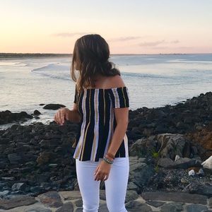 Off the shoulder top
